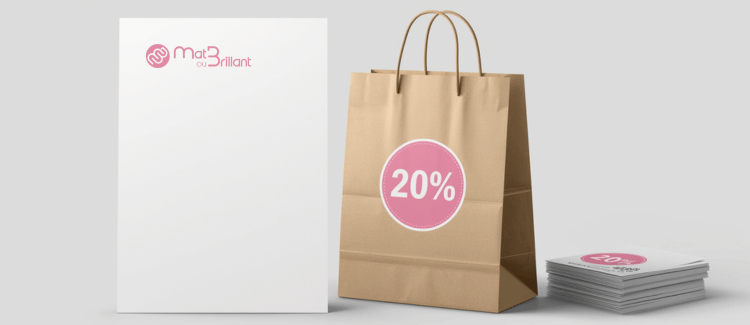 Supports imprimés pour soldes